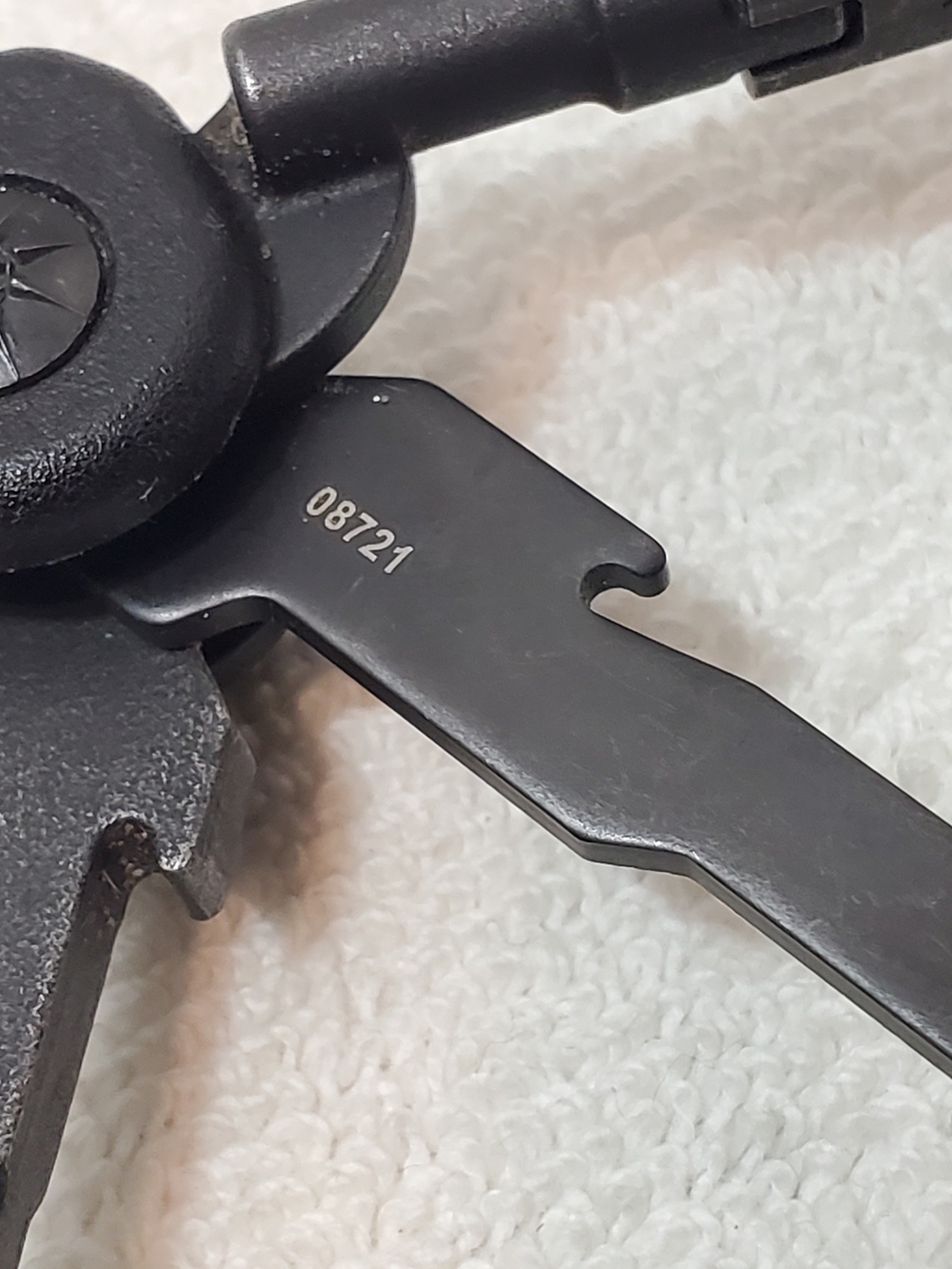 Gerber Black Multitool Short Reach Extraction Cleaning Slide Lock Buttons - Picture 8 of 13